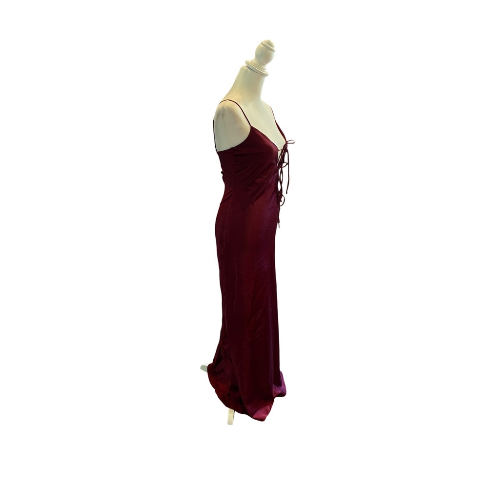 LIONESS x REVOLVE About A Girl Maxi Dress in Maroon Size XS - Picture 6 of 7